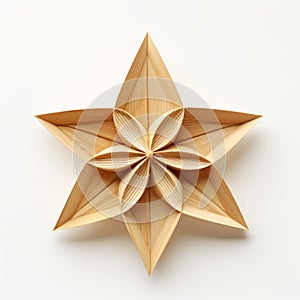 Little Star: Origami Wooden Star Inspired By Hasui Kawase And Petros Afshar