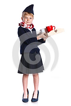 Little stewardess
