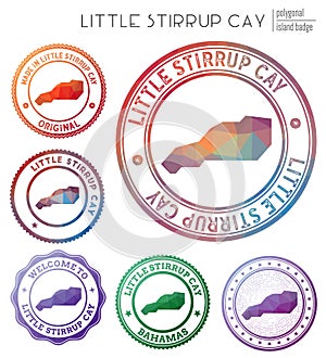 Little Stirrup Cay badge.
