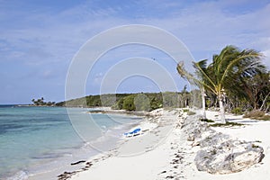 Little Stirrup Cay Island Empty Beach