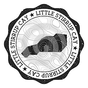 Little Stirrup Cay outdoor stamp.