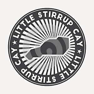 Little Stirrup Cay round logo.