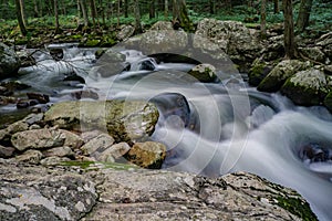 Little Stony Creek in the Jefferson National Forest, USA