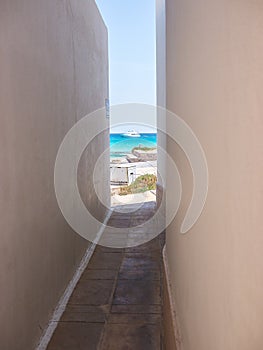 Little streets of Formentera