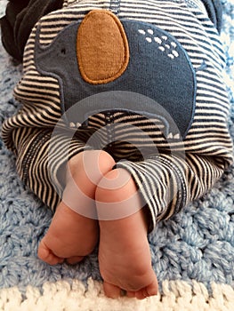 Little teeny baby newborn feet
