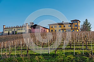 The little town of Barbaresco in Langhe