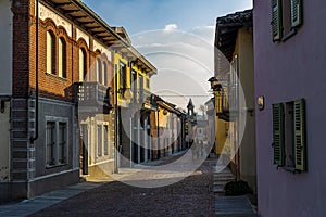 The little town of Barbaresco in Langhe