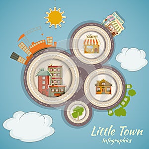 Little Town Infographics