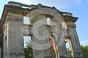 Little Trianon - ruins of the Gheorghe Grigore Cantacuzino s palace.