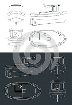 Little tug blueprints