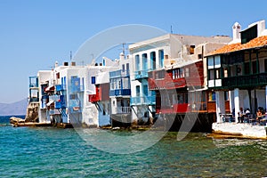 Little Venice, Mykonos, Greece