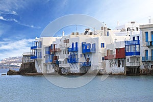 Little Venice of Mykonos island