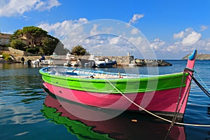 Little village Barcaggio at Cap Corse