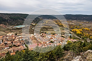 The little village of Beteta, Serrania de Cuenca. Castilla la Mancha, Spain