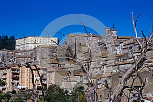 Little village in the center of Italy Caprarola