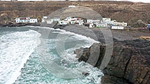 Little village of Los Molinos in Fuerteventura island.