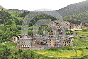 Little village in Pyrenees