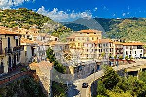 Little village Savoca, Sicily