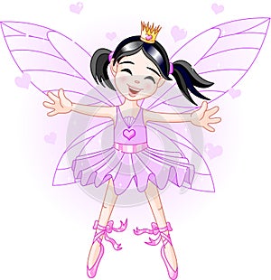Little violet fairy