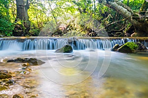 Little waterfall long exposure