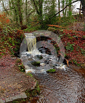 Little waterfall, Water cascade, nice