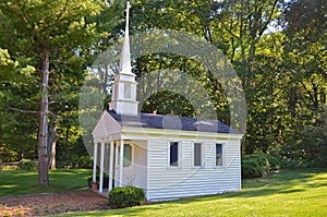 Little white chapel
