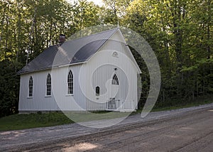 Little white church