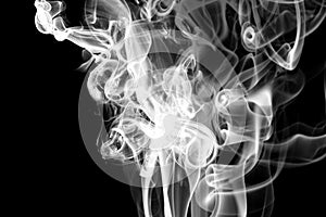 little white smoked realistic dry ice smoke cloud fog overlay abstract black