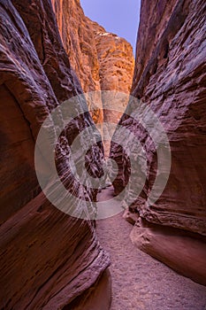 Little Wild Horse Canyon in Northern Utah Slot Canyon