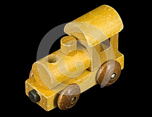 Little Wooden Train Engine