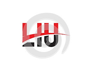 LIU Letter Initial Logo Design