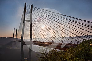 The Liuguanhe river Bridge