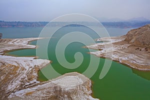 Liujiaxia reservoir winter
