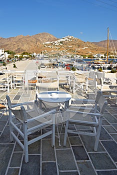 Livadi village. Serifos Island. Greece