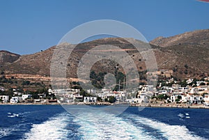 Livadia harbour, Tilos island