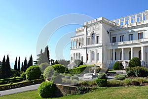 Livadia Palace Crimea, Ukraine. Built in 1911 by architect N.P. Krasnov. photo