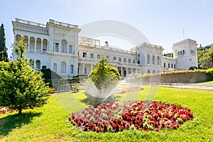 Livadia palace and gardens near Yalta, Crimea