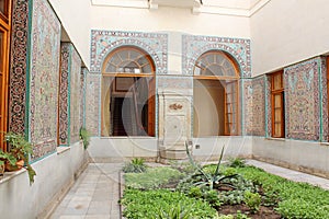 Livadia Palace interior Arab court yard of the Livadiya, Crimea.