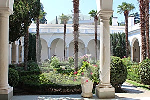 Livadia Palace interior in Livadiya, Crimea.