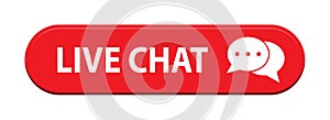 Live chat button