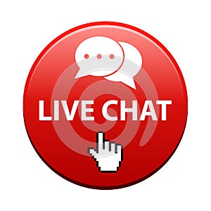 Live chat button