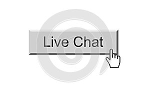 Live chat button