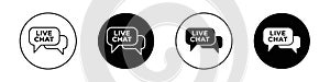 Live chat icon