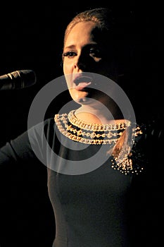 Live concert of Adele at the Alcatraz