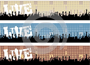 Live Concert Banners