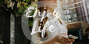 Live Life Lifestyle Enjoyment Happiness Concept photo