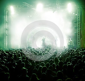 Live music background photo