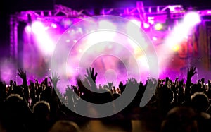 Live music background