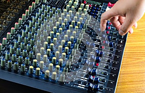 Live Sound Mixers digital and music studio