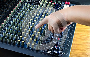 Live Sound Mixers and music on studio